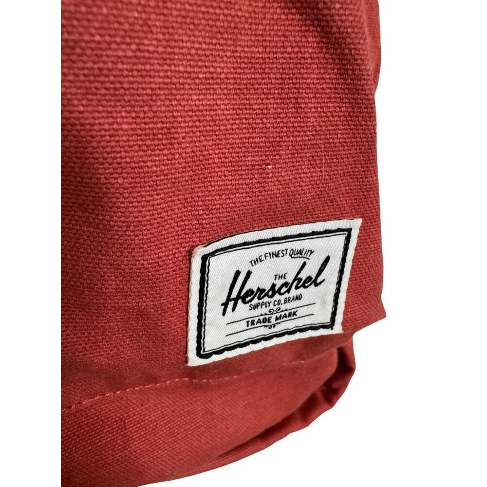 Herschel Supply Co Nova Cotton Casuals Daypack Mineral Red Backpack NWT